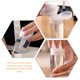 thumbnail image 5 of GOOHOCHY Botella rellenable con bomba para base de maquillaje, loción, contenedor vacío para almacenar maquillaje (100 ml), 5 of 7