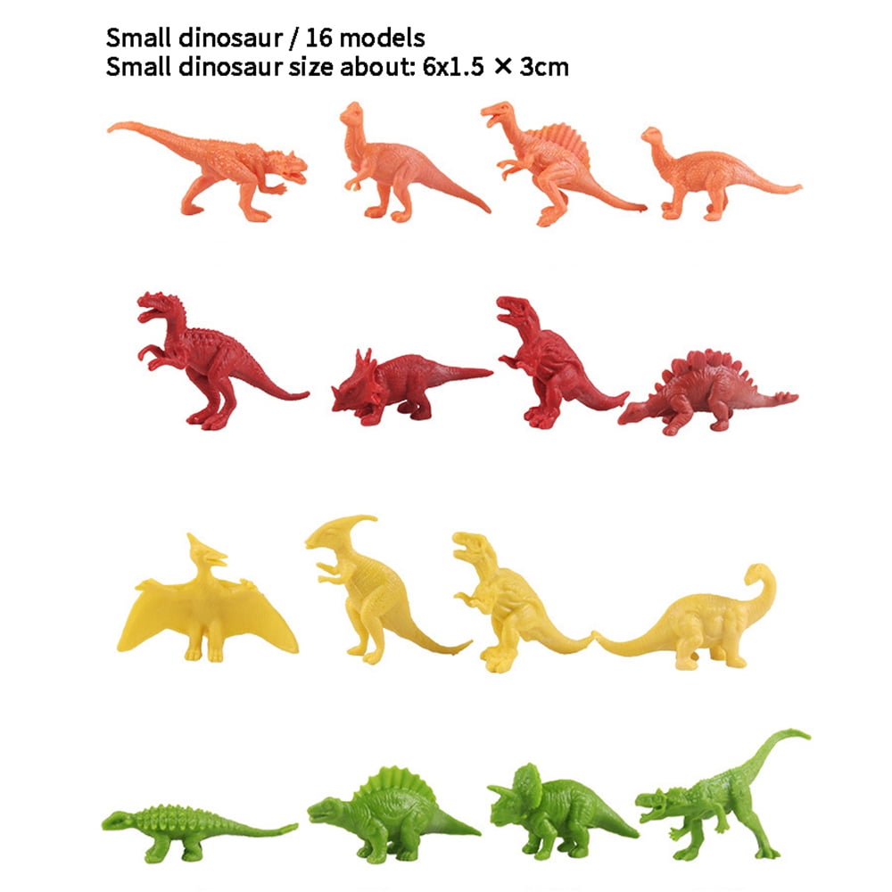 8 Pieces Jumbo Plastic Educational Dinosaurs Model Toy Gifts Kids Children G3Q0 