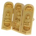 thumbnail image 3 of kurtrusly Buddha Statue Carved Locker Box Sculpture Decoration Made of Boxwood Style-2, 3 of 9