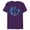 Purple, variant on Avatar: The Way of Water Tulkun Tribal Art Circle - Short Sleeve Blended T-Shirt for Adults - Customized-Ocean Blue