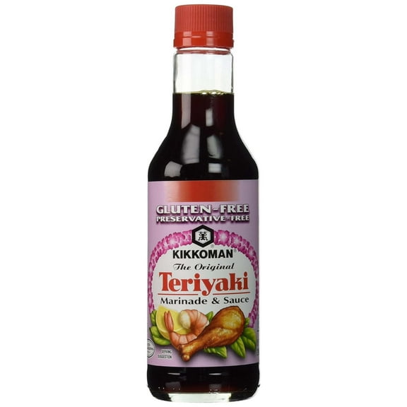 Kikkoman Gluten Free Teriyaki Marinade Sauce 10 Oz (Pack of 2)