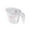 Clear, variant on SLYNSHome - Set of 3 Pcs - Large Measuring Cups for Kitchen Cooking - Transparent - Beating Cup Liquid Mixing Measuring Bowl for Baking Kitchen Gadget