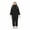 #104-Black, variant on Roncen Kids Snow Suit - Girls and Boys Snowsuit One Piece Waterproof Insulated Winter Jumpsuit Coveralls