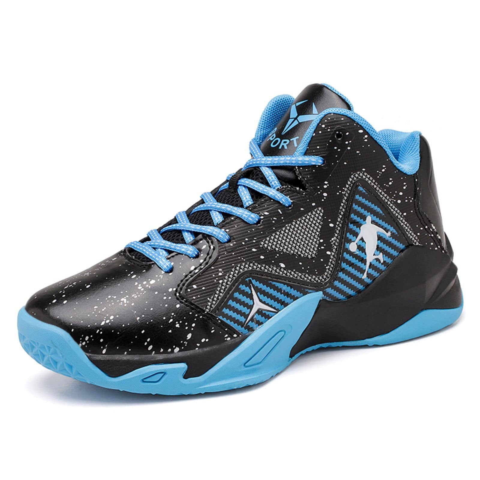 Chaussures De Basket BINQER Homme – Antidérapantes, Résistantes à L'usure, Tige Respirante, Maintien Latéral TPU – Pour Terrain Intérieur Et Extérieur