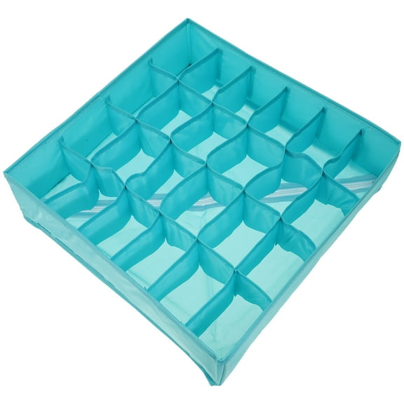 Soimiss Khaki Bra Organizer Storage Box for Underwear Sock and Clothing Storage