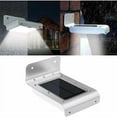 thumbnail image 1 of Luz de seguridad solar para exteriores, luz solar LED impermeable para luces solares de jardín LED, lámpara solar para exteriores con luz de pared para jardín (cúpula plana), 1 of 5