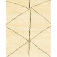 thumbnail image 1 of Ahgly Company Machine Washable Indoor Rectangle Abstract Brown Gold Area Rugs, 8' x 12', 1 of 7