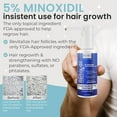 thumbnail image 6 of Men’s 5% Scalp Solution Minoxidils | Daily Topical Hair Care Formula for Thicker, Fuller-Looking Hair | Lightweight Scalp Care  for Stronger-Looking Hair & Healthy Scalp Feel, 6 of 6
