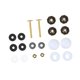 thumbnail image 3 of Kit de reparación de pernos de inodoro al suelo, brida universal profesional para baño Conjunto B, 3 of 9