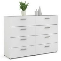 EasingRoom 4-tier Drawer Cabinet File Cabinet with Large Capacity Filing Cabinet for Home, Office, White