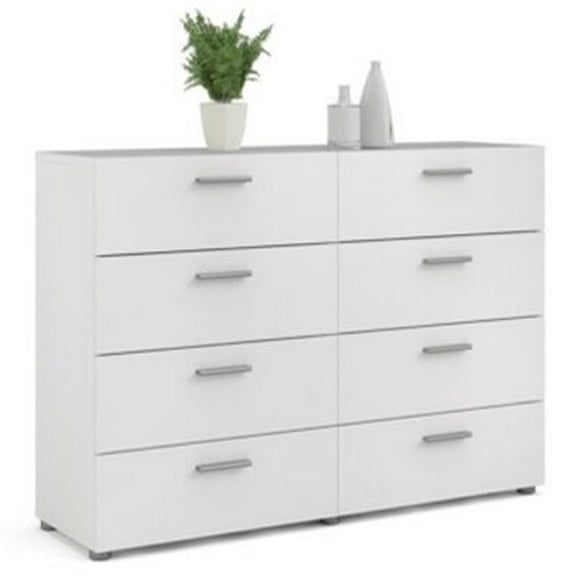 EasingRoom 4-tier Drawer Cabinet File Cabinet with Large Capacity Filing Cabinet for Home, Office, White