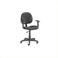 thumbnail image 2 of Boss Office Products Mid-Back Ergonomic Plastic Task Office Chair with Arms-Blue, 2 of 5