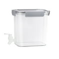 thumbnail image 2 of Clearance Storage Containers under $15 Beverage Dispenser With Lid And Faucet Food Grade Plastic Refrigerator Dispenser For Lemonade Cold Juice Injection Cooler Iced Tea, 2 of 9