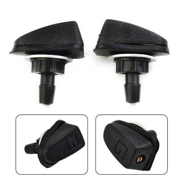 2x Car Front Windshield Wiper Sprayer Spray Washer Nozzle Sprinkler Universal