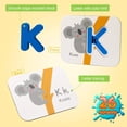 thumbnail image 4 of Juego de tarjetas didácticas con números y alfabetos Coogam con letras de madera, 4 of 7