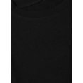 thumbnail image 3 of Camiseta de enfermera del Día de San Patricio para mujer, negra con estampado de trébol y estetoscopio, cuello redondo informal de manga corta, algodón, lavable a máquina, perfecta para primavera y v, 3 of 6