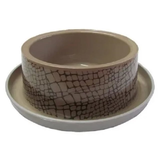 Plato Mascota Perro Gato Anti-Hormiga Moderna Wild Life 735m H132-CAFE
