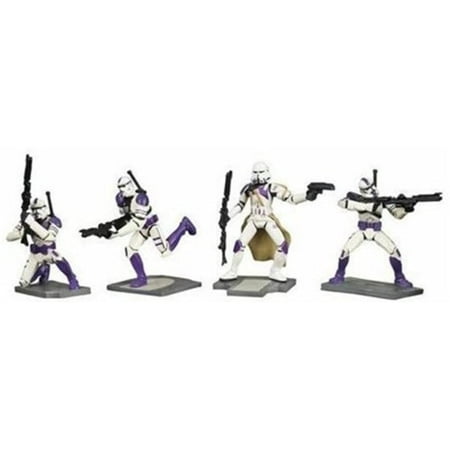 Star Wars Unleashed Battle Packs > 187th Legion Troopers Action Figure Set