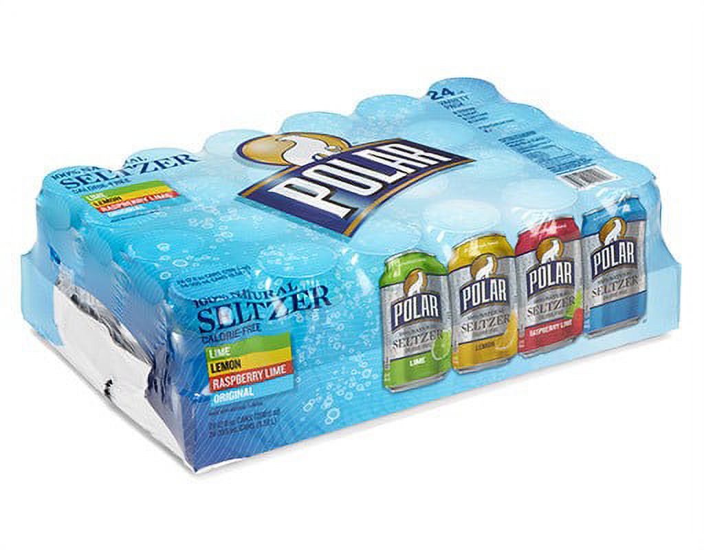 Polar Sparkling Water, 12 Fl Oz, 24 Count Cans - image 2 of 2