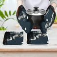 thumbnail image 6 of Funny Astronaut Oven And Pot Holders Sets, Heat Resistant Pads Kitchen Decor for Cooking Baking BBQ Grilling, Christmas Kitchen Gifts, 6 of 6