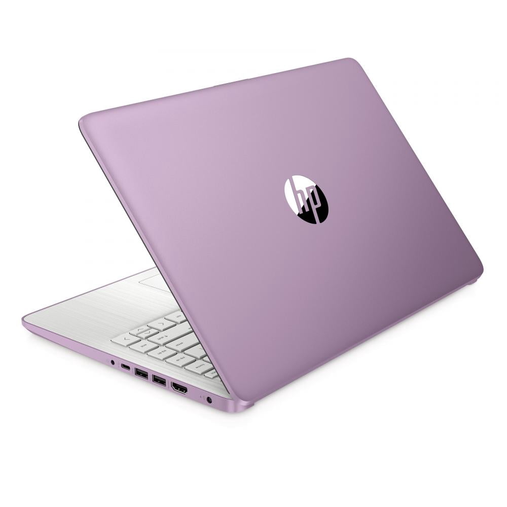 HP 14" HD Touchscreen Laptop with Copilot Intel N150 4GB RAM 128GB SSD Winter Lavender + HP Wireless Mouse + One Year M365 Subscription