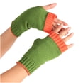 thumbnail image 2 of Fingerless Gloves for Women Winter Women Girl Knitted Arm Fingerless Keep Warm Winter Gloves Soft Warm Mitten Gloves Winter Women Warm Fingerless Gloves Women Winter Gloves Women, 2 of 2