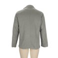 thumbnail image 5 of BSDJILFG Blazers for Men Long Sleeve Corduroy Jackets Button Down Waffle Soft Knit Double Breasted Wrinkle Free Slim Fit Dress Jackets ,M-4XL, 5 of 7