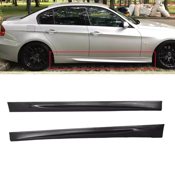 Rocker Panels Side Skirts M3 style Fit 05-11 BMW E90 E91 3-Serie 323i 325i 328i