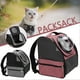 thumbnail image 2 of Portable Pet Backpack Breathable Space Capsule Pet Carrier with Side Pocket for Cat Dog, 2 of 5