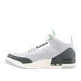 thumbnail image 3 of Mens Air Jordan Retro 3 III Chlorophyll Tinker Light Smoke Grey Black, 3 of 6