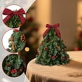 thumbnail image 3 of Christmas Tree Table Decorations, Mini Artificial Christmas Tree Tabletop Small Xmas Tree for Holiday Indoor DIY Christmas Decor, 3 of 5