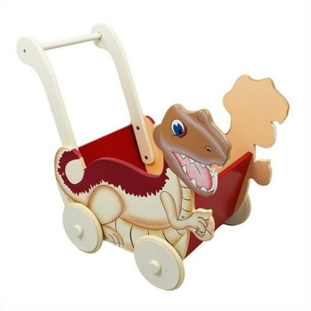 Fantasy Fields Hand Painted Dinosaur Kingdom Push Cart