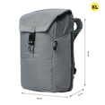 thumbnail image 3 of TOTTO Mochila Ergonómica Extra Grande para Hombre Porta Laptop 16 con Bolsillo Secreto | Escuela - O gris XG, 3 of 10