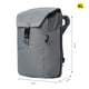 thumbnail image 3 of TOTTO Mochila Ergonómica Extra Grande para Hombre Porta Laptop 16 con Bolsillo Secreto | Escuela - O gris XG, 3 of 10
