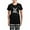 With Checker Pant, variant on CafePress - Samurai Pajamas - Women's Short Sleeve Print T-Shirt and Pants Dark Cotton Pajama Set