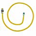 thumbnail image 3 of BrassCraft CSSL45E-48 P 3/8-Inch Outer Diameter Safety Plus Gas Appliance Connector with Excess Flow Valve, 3 of 4