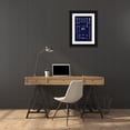 thumbnail image 3 of Buhlmann, J. 11x14 Black Ornate Wood Framed with Double Matting Museum Art Print Titled - Ionic Capitals (Blueprint), 3 of 4