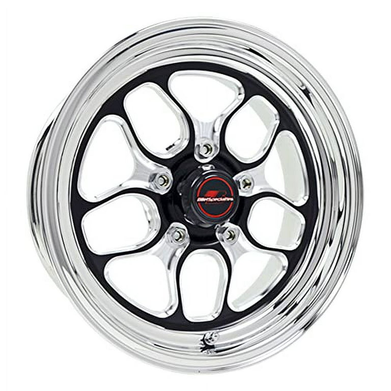 Billet Specialties Win Lite Wheel Black 15x4 1.62 Backspace Billet Specialties Win Lite Wheel Black 15x4 1.62 Backspace
