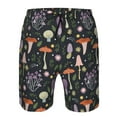 thumbnail image 4 of Naloa Mushrooms Men's Beach Shorts, Surfing shorts, Swim trunks, Quick Dry Swim Trunks for Surfing Beach Fun - Small, 4 of 9