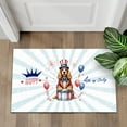 thumbnail image 4 of Happy 4th of July Patriotic Cocker Spaniel Marching Band Uniform Balloons Fireworks Doormat Cockers Dog Lover Gifts Indoor Outdoor Welcome Mat - 13009, 4 of 5