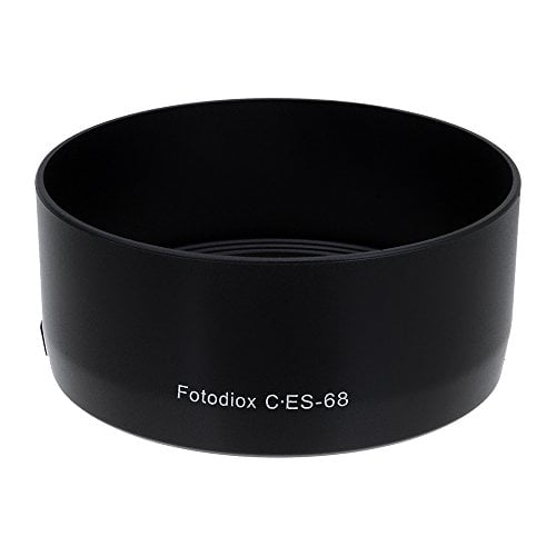 Fotodiox Dedicated Lens Hood, for Canon EOS EF 50mm f/1.8 STM Lens (replaces Canon ES68