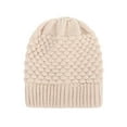 thumbnail image 2 of Seyurigaoka Women Outdoor Warm Beanie, Autumn and Winter Adults Ponytail Knitted Cap for Cycling Skiing, 2 of 6