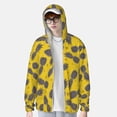 thumbnail image 2 of Balery Summer Pineapple Sudadera ligera de manga larga con capucha y protección solar UPF 50+ para hombre y mujer, ideal para pesca y running-Large, 2 of 7