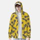 thumbnail image 2 of Fotbe Summer Pineapple Chaqueta con Protección Solar UPF 50+ para Hombre y Mujer, Camisa con Capucha y Bolsillos-Medium, 2 of 7