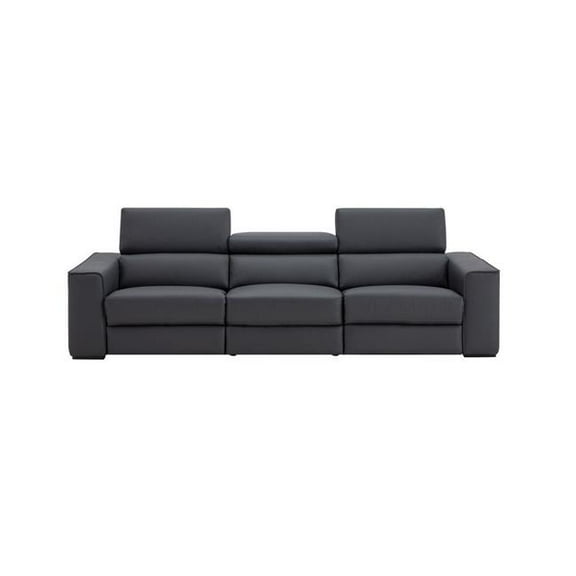 J&M Furniture 19333-S Picasso Sofa, Blue Grey