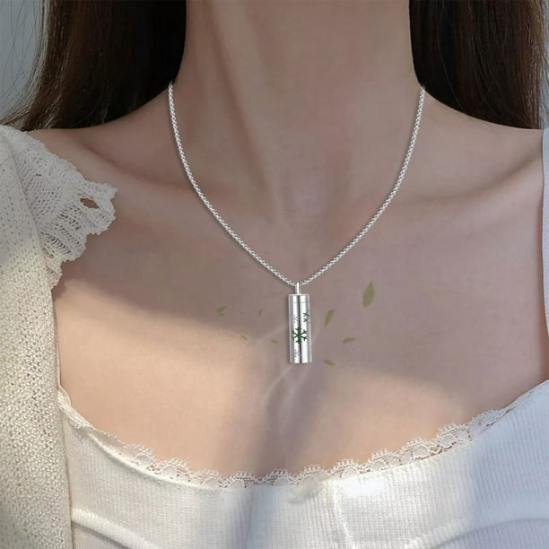 Maojin Perfume clasico Aromatherapy Oil Diffuser Necklace Aromatherapy Pendant Necklace Vintage Open Locket Aroma Perfume Necklace For Men Women Walmart en linea