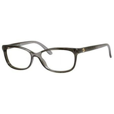 GUCCI Eyeglasses 3699 0G2D Black Gray Diamond 54MM