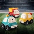 thumbnail image 3 of 3Pcs Cartoon Baby Kids Car Toys Birthday Presents Party Favors Stocking Fillers, 3 of 9