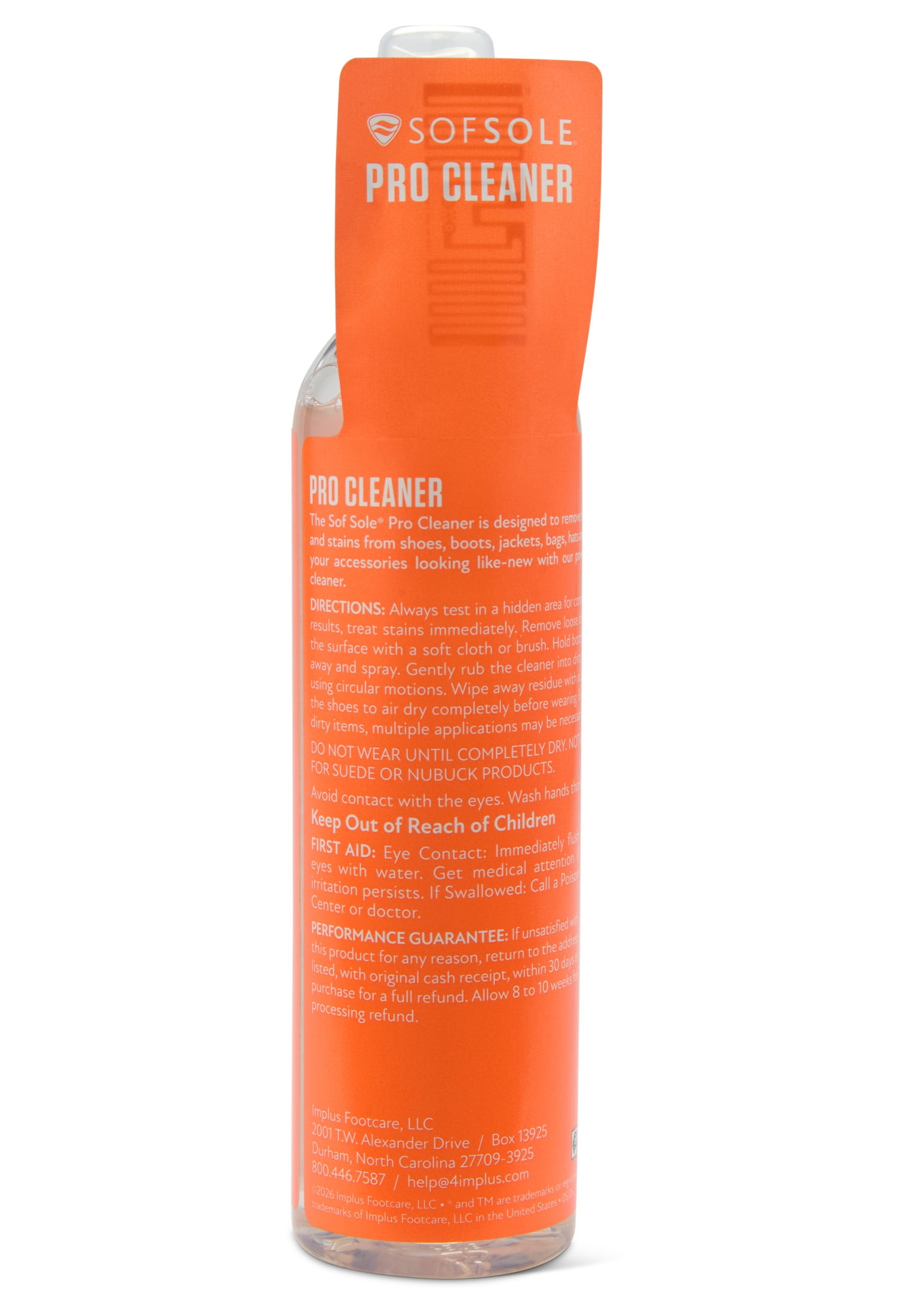 Sof Sole Pro Cleaner 8 oz. Pump Spray Unisex