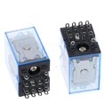 thumbnail image 1 of Relais Électromagnétique Miniature DC12V DC24V AC110V AC220V HH54P 5A, Facile à Utiliser, 1 of 6